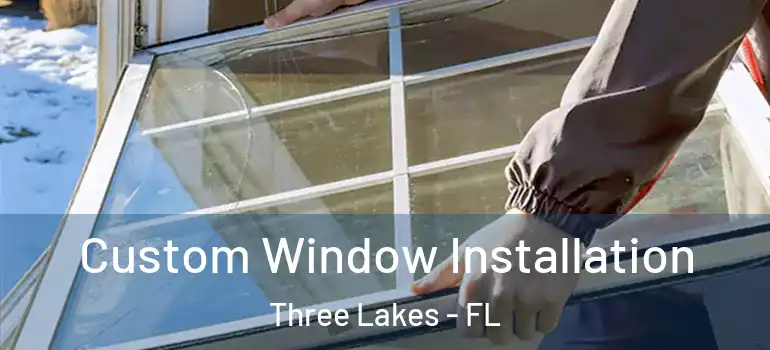  Custom Window Installation Three Lakes - FL