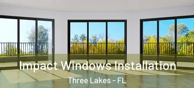  Impact Windows Installation Three Lakes - FL