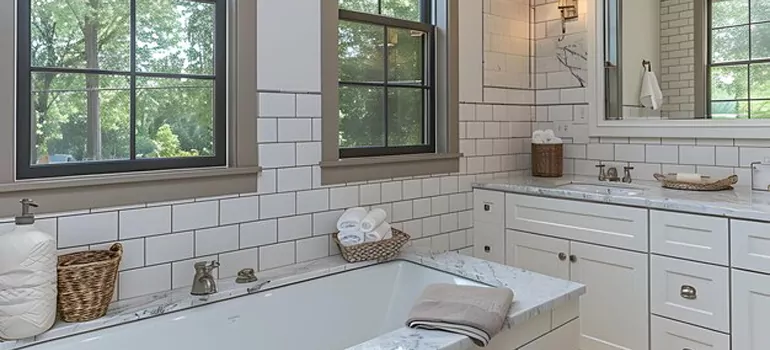 Bathroom Windows Privacy Glass in Three Lakes, FL
