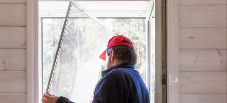 Expandable Window Screen Installation in Three Lakes, FL