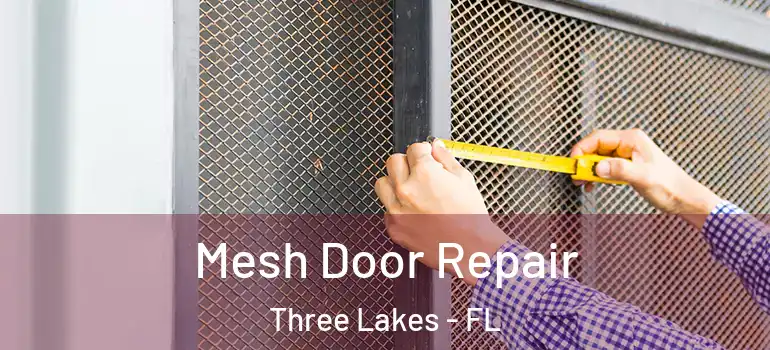  Mesh Door Repair Three Lakes - FL
