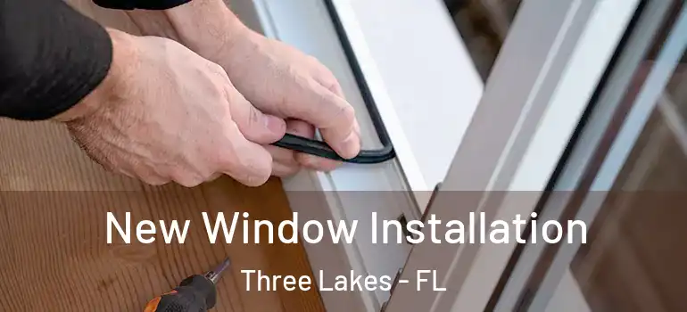  New Window Installation Three Lakes - FL