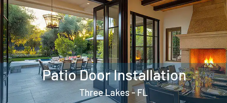  Patio Door Installation Three Lakes - FL