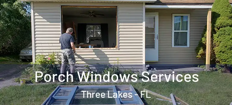  Porch Windows Services Three Lakes - FL