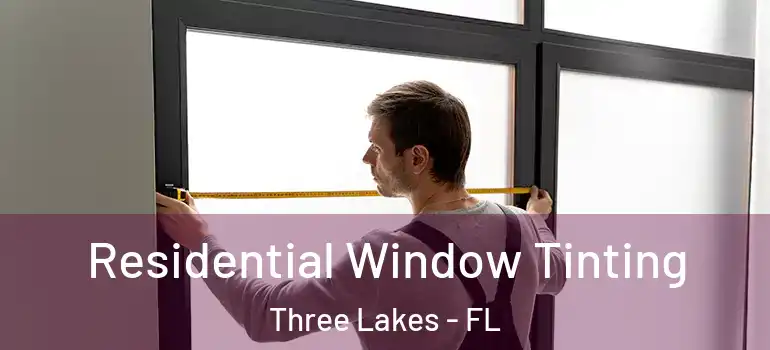  Residential Window Tinting Three Lakes - FL