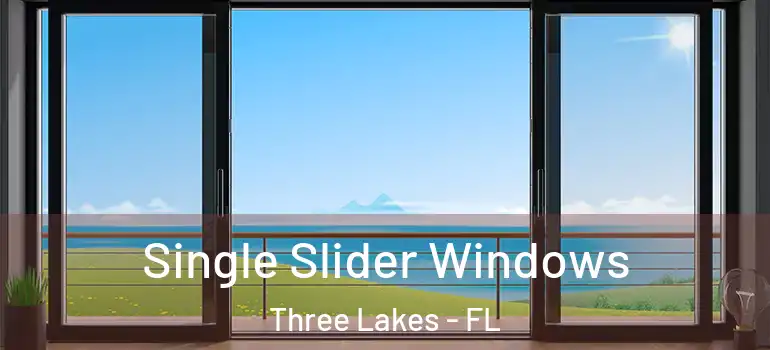  Single Slider Windows Three Lakes - FL