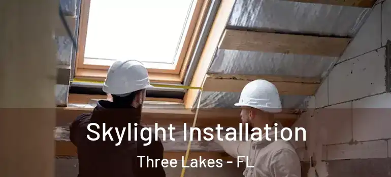  Skylight Installation Three Lakes - FL