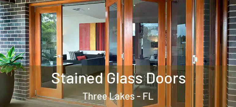 Stained Glass Doors Three Lakes - FL