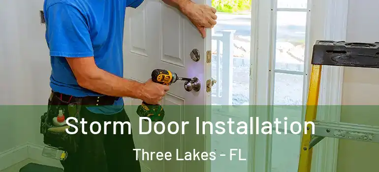  Storm Door Installation Three Lakes - FL